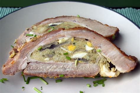 kolbászhússal töltött hús előkészítése
