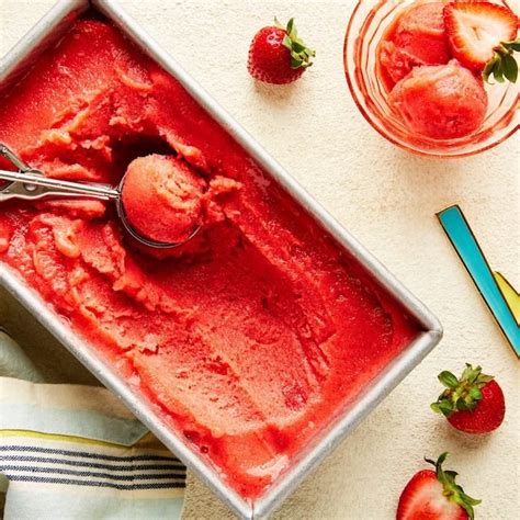 eper sorbet készítése friss gyümölcsből