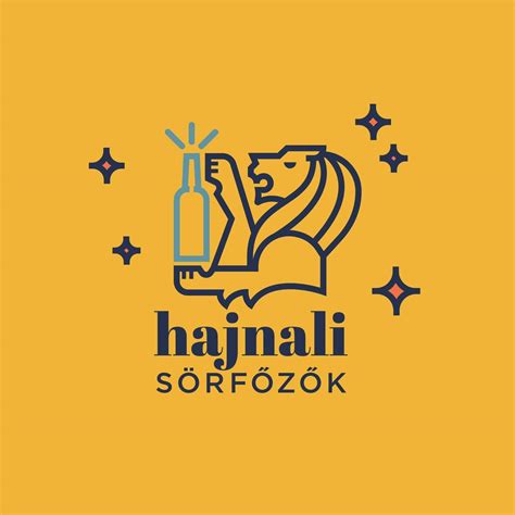 Hajnali Sörfőzők sör címkéi és logója