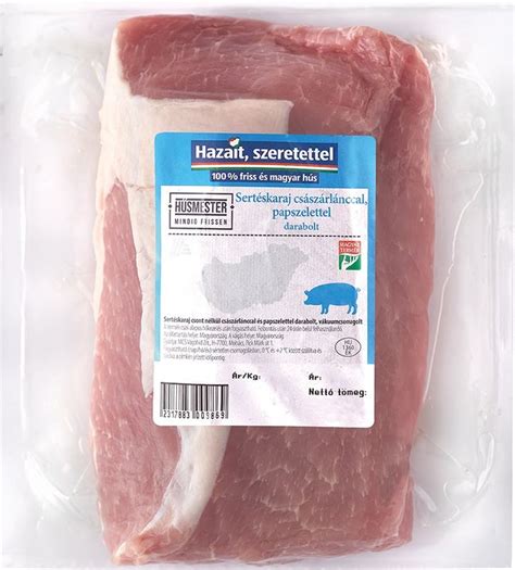 Pácolódó sertéskaraj darabok