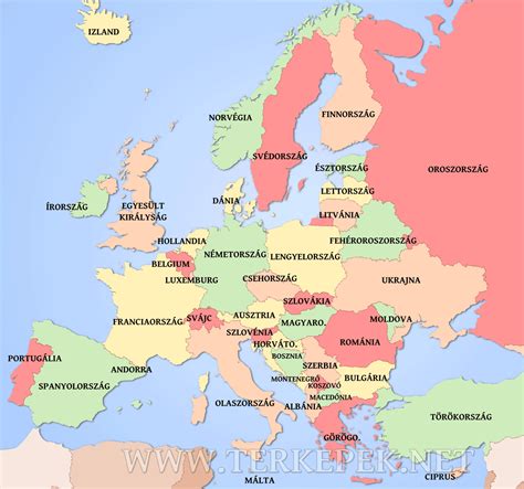 Európa térképe a Curver gyárak jelölésével