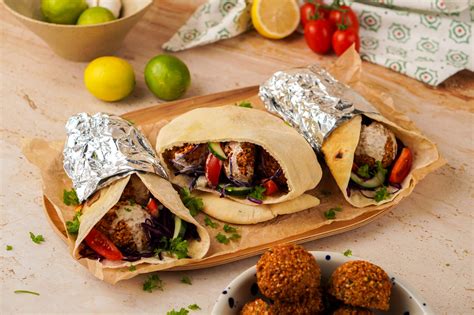 Falafel szendvics