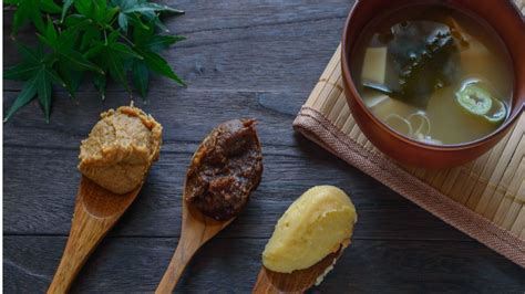 Különböző miso paszta fajták