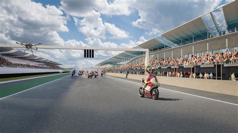 Hajdúnánási MotoGP pálya látványterve