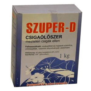 Vas-foszfát alapú csigaölő szer