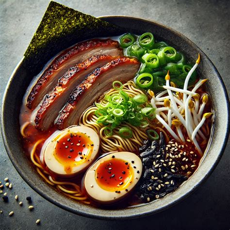 Tál ramen leves friss feltétekkel