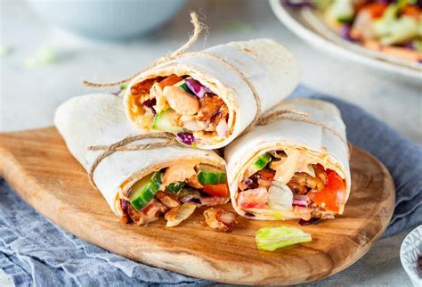 Döner wrap és hozzávalók