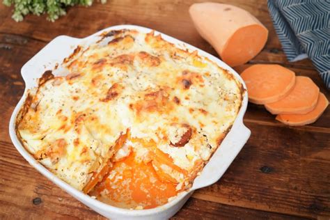 rakott édesburgonya marhahússal