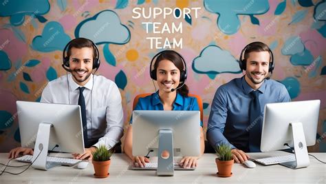 Professional IT support team