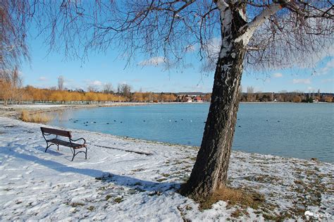 Balaton part télen