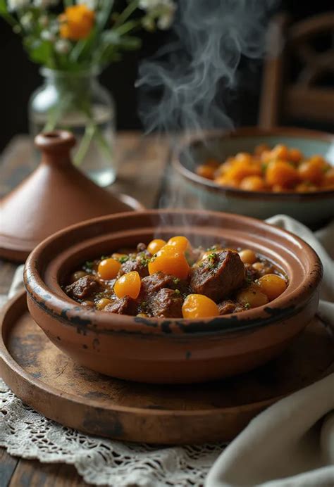 Marokkói fűszerek és tagine edény