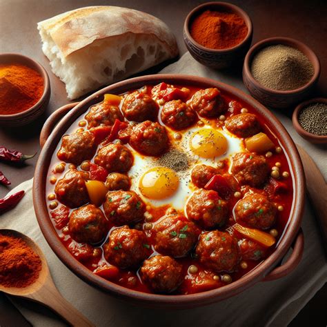Kefta Mkaouara fűszerek