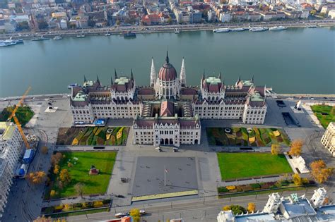 A Kossuth tér és a környező épületek