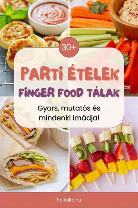 Biztonságos finger food méretek és formák
