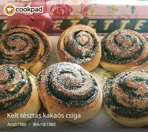 házi készítésű kelt tésztás sütemények