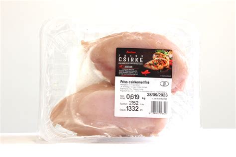 Friss csirkemell filék