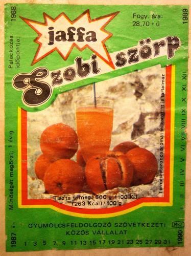 Retró üdítők és a Jaffa szörp nosztalgiája