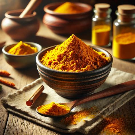 kurkuma és curry fűszerek