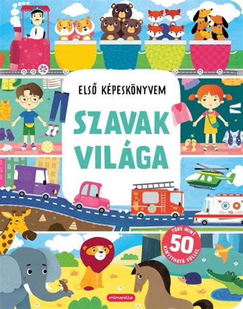 Gyermekek mesekönyvet lapozgatnak, vidám illusztrációkkal