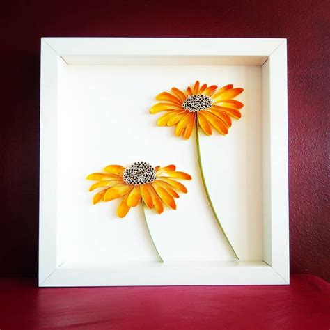 Quilling alkotások és újrahasznosított tárgyak