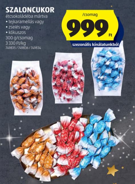 Különböző szaloncukor töltelékek