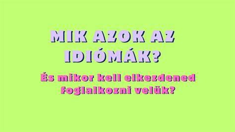 idiómák illusztráció