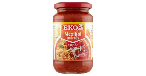 mexikói mártás alapanyagai