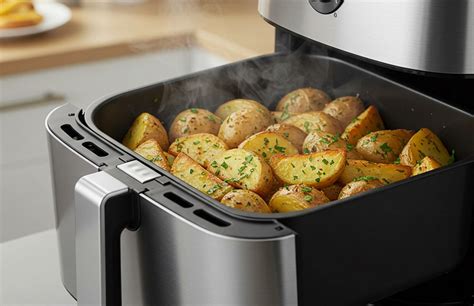 AMBIANO air fryer és sült krumpli
