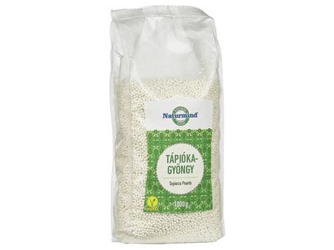 Tápióka gyöngyök és manióka gyökér