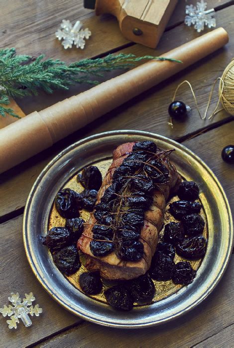 Őszi tányér aszalt szilvás sertéshússal