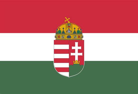 A Létavértesre érkezőket köszöntő címeres magyar zászló