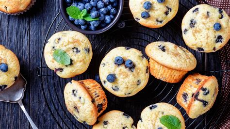 áfonyás muffin