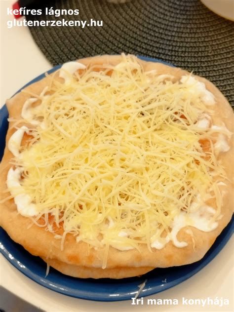 Kefíres lángos tészta hűtőben kelesztés előtt