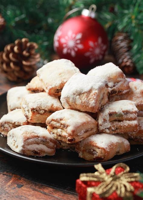 mini stollen kekszek