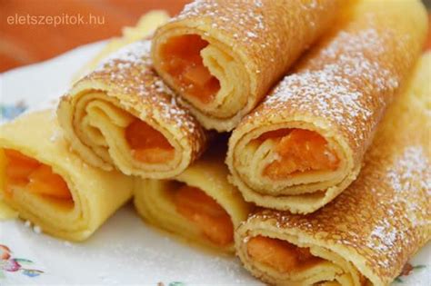 Rizslisztes palacsinta almával