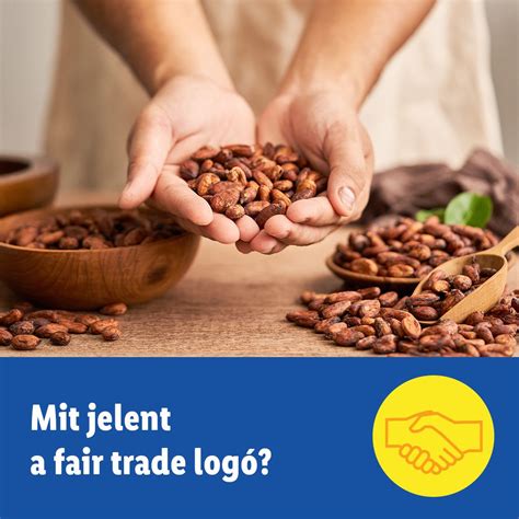 fenntartható kakaótermesztés és fair trade logó