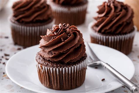 Csokis cupcake