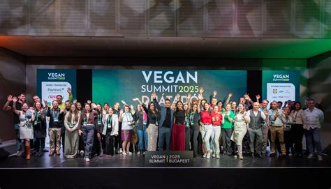 Díjátadó ünnepség a Vegan Summiton