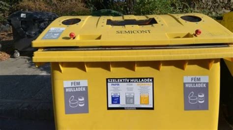 Szelektív hulladékgyűjtő edények