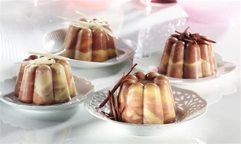 Márványos puding formában