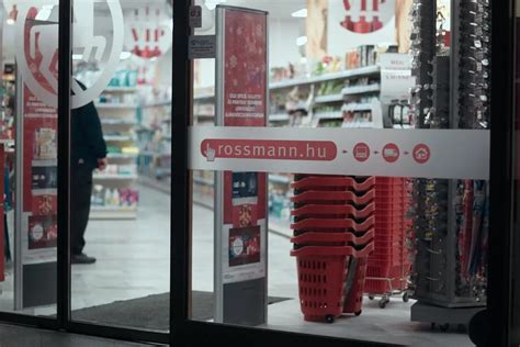 A Rossmann üzletek elhelyezkedése Európában