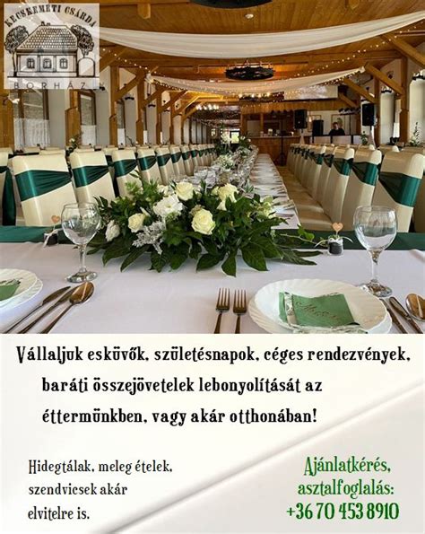Étkezőterem asztalfoglalással