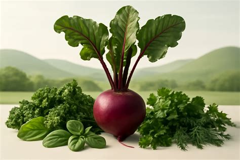 A cékla antioxidáns és gyulladáscsökkentő vegyületeit bemutató sematikus ábra