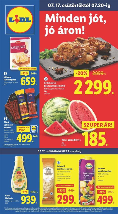 Lidl Plus kedvezmények