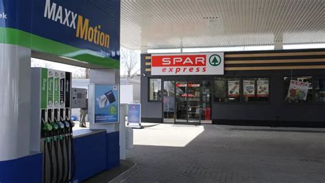 OMV SPAR Express üzlet belső képe