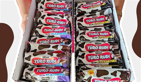 Sportoló Túró Rudit fogyaszt