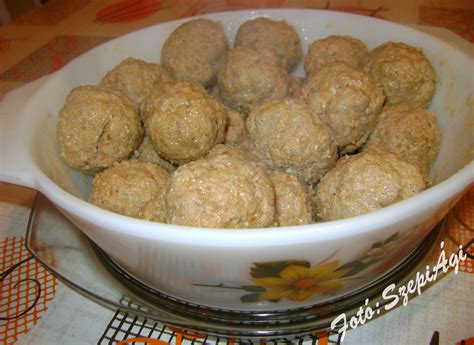 Húsgombóc készítés lépésről lépésre