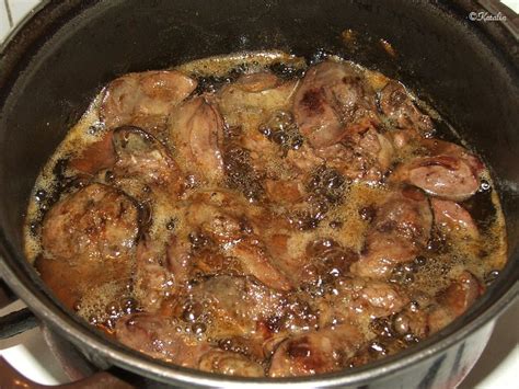 zsírban sült csirkemáj