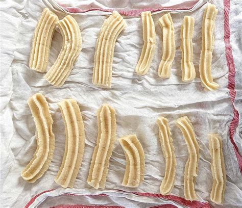 Különböző formájú churrosok