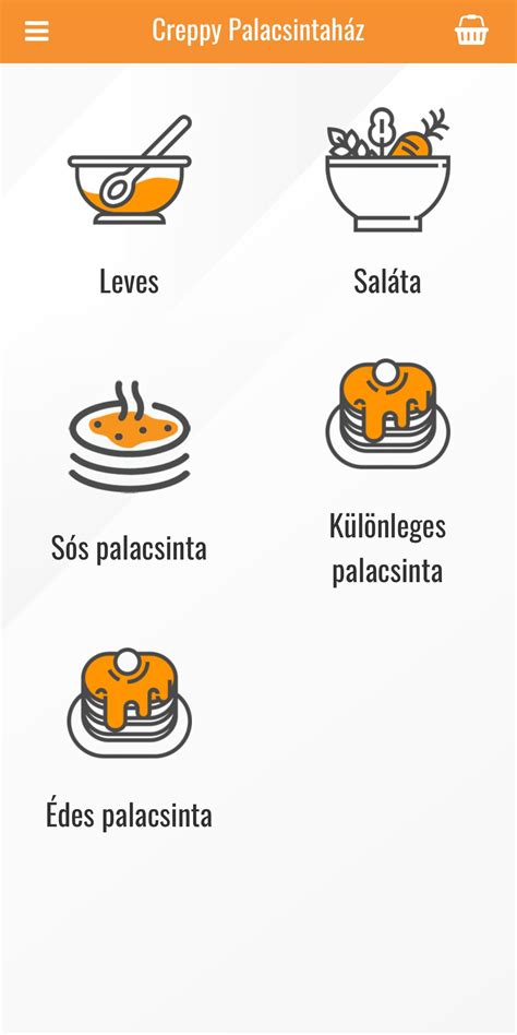 A Creppy Palacsintaház Rekord menüjének illusztrációja